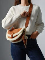 Cross Body Tas Alpin Etrier Bruin alpin EALP050S-vue-porte